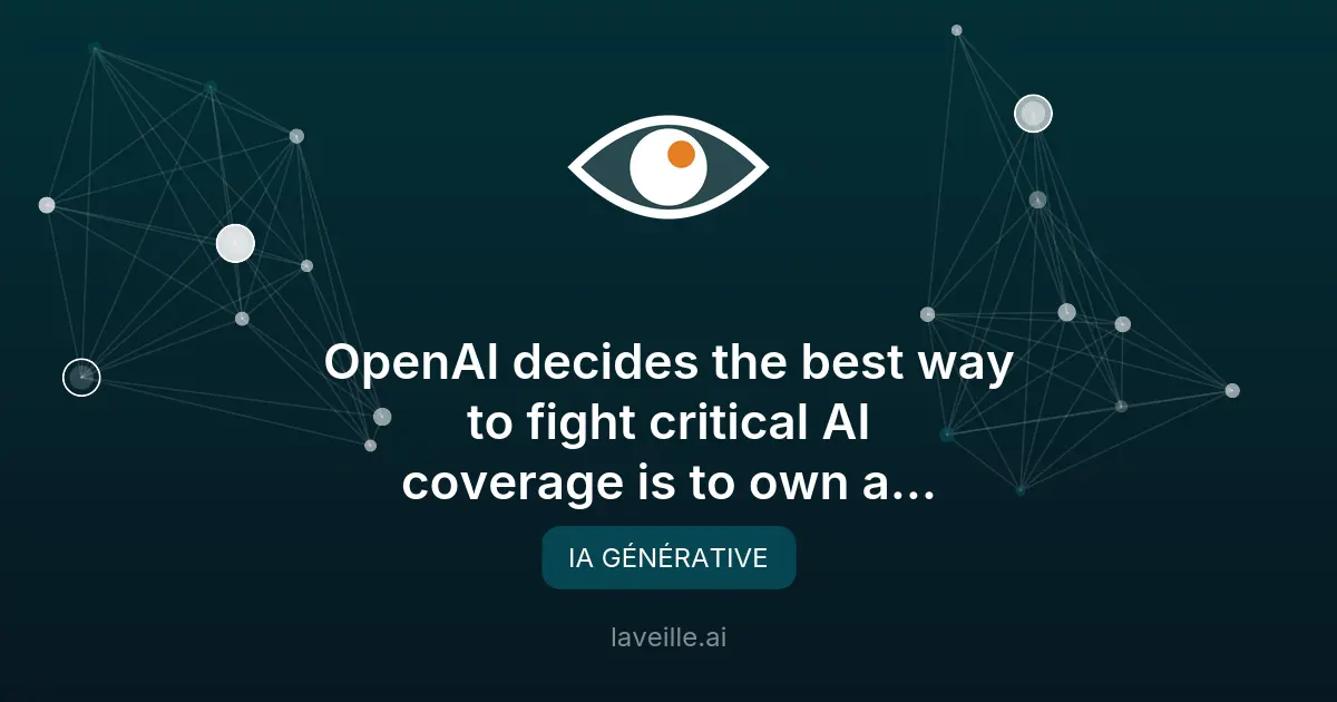 OpenAI acquiert TBPN pour influencer le discours sur l'IA