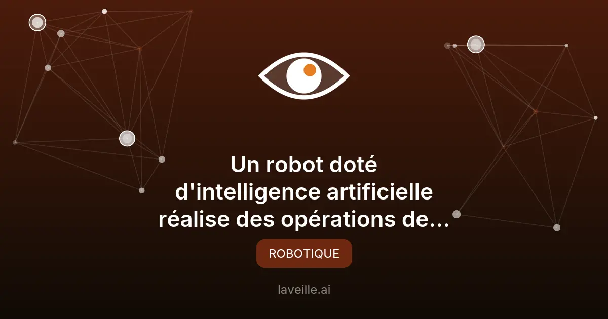 Robot IA révolutionne la chirurgie du genou au Vietnam