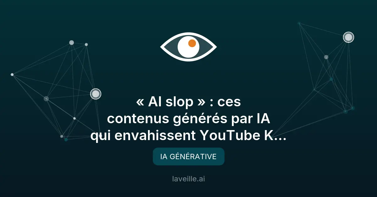 AI slop : le danger des contenus IA pour enfants
