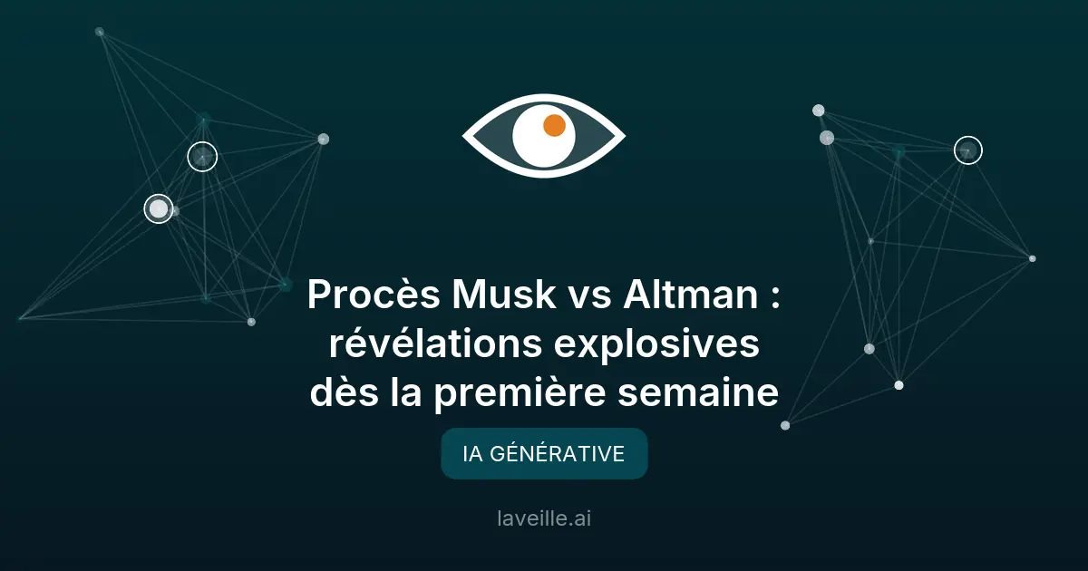 Procès Musk vs Altman : révélations explosives sur OpenAI