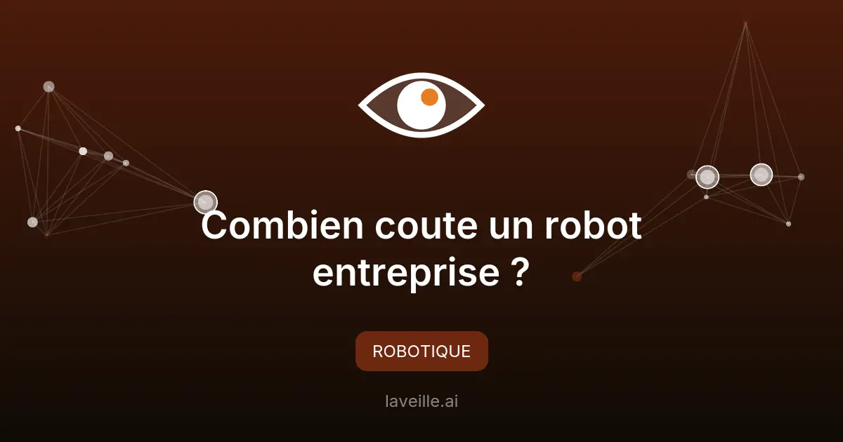 Coûts et avantages des robots d'entreprise en 2026