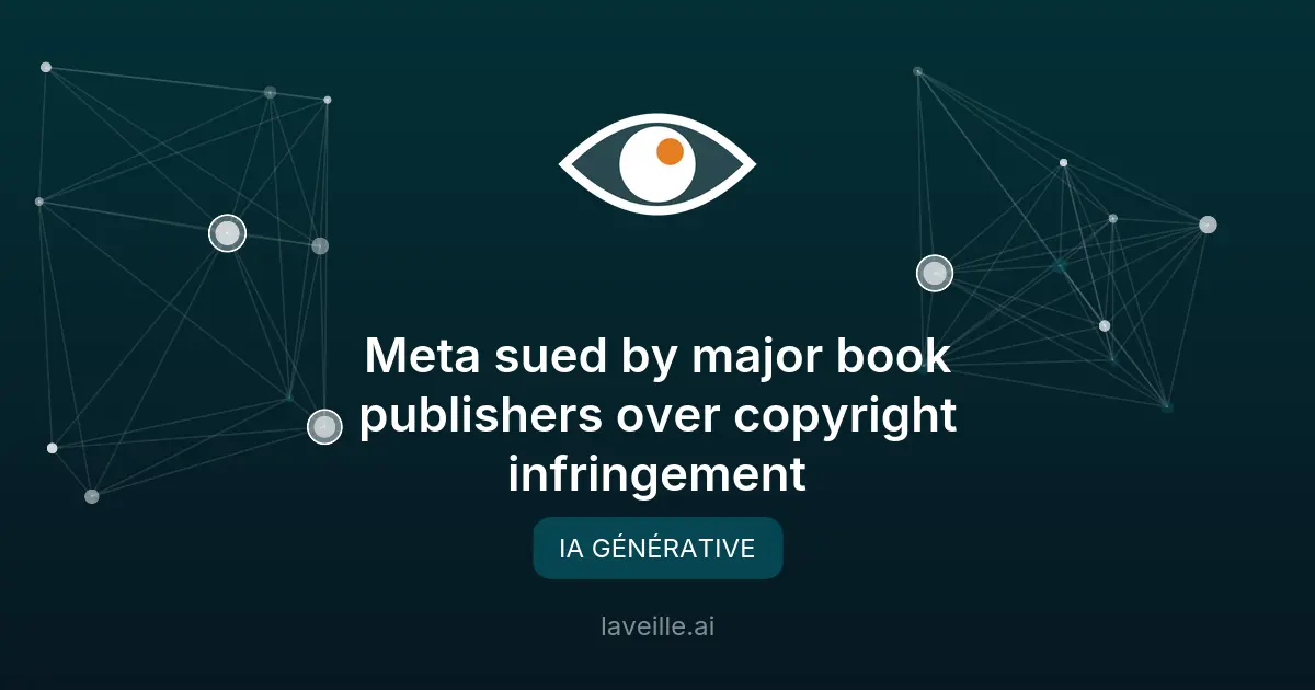 Meta poursuivi pour violation de droits d'auteur avec Llama