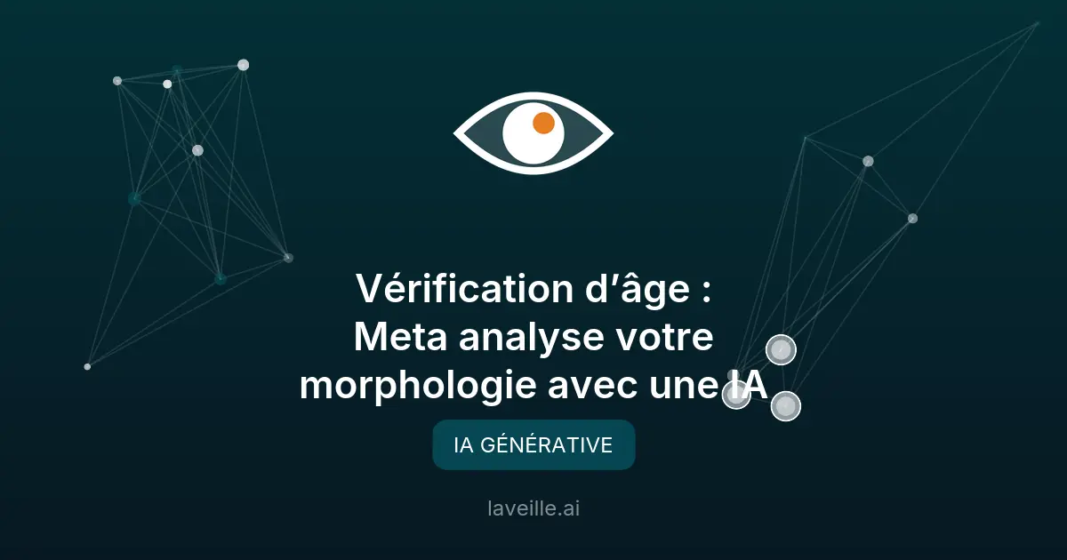 Meta utilise l'IA pour vérifier l'âge des utilisateurs