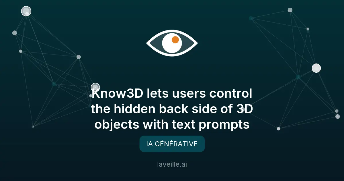 Know3D : Contrôler les objets 3D avec des prompts textuels