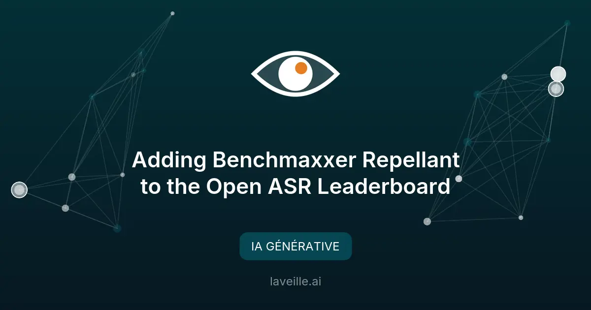 Optimisation des benchmarks en reconnaissance vocale avec l'Open ASR Leaderboard