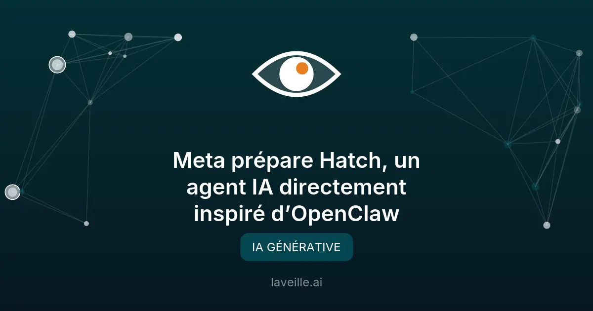 Meta développe Hatch, un agent IA inspiré d'OpenClaw