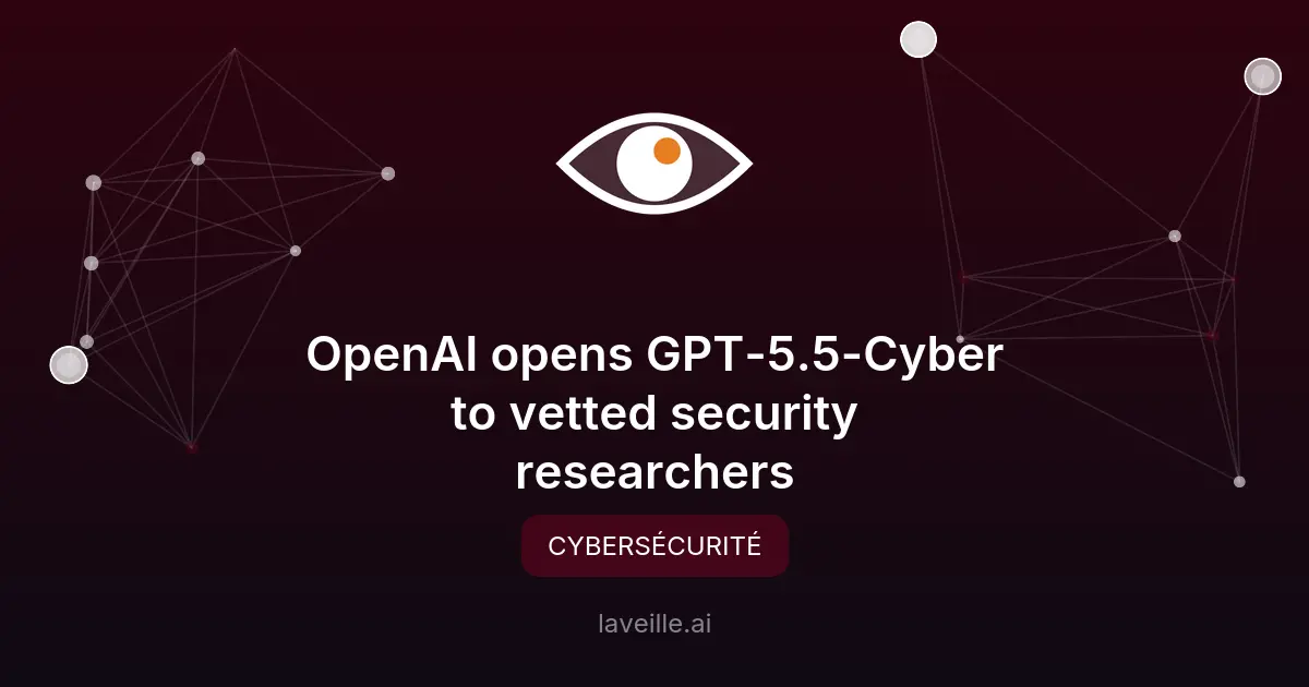 OpenAI lance GPT-5.5-Cyber pour la cybersécurité