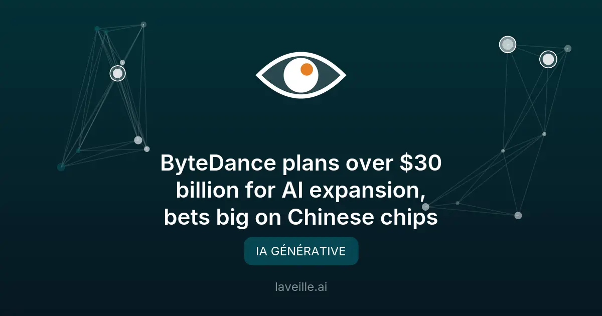 ByteDance investit 30 milliards dans l'IA