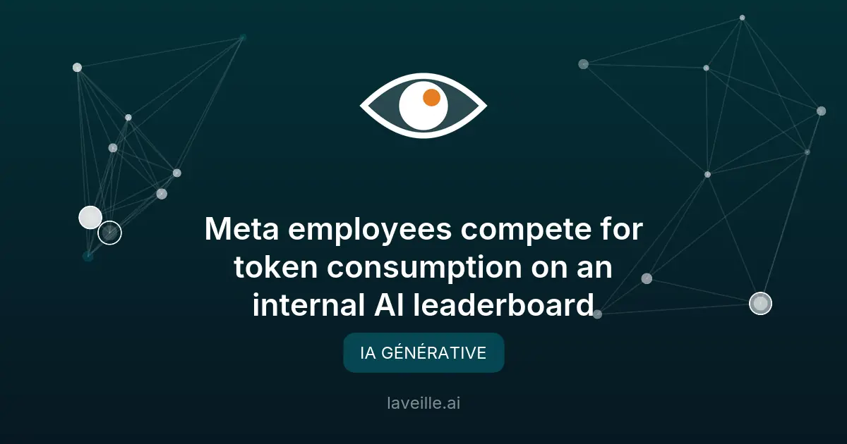 Meta : compétition interne sur les tokens IA