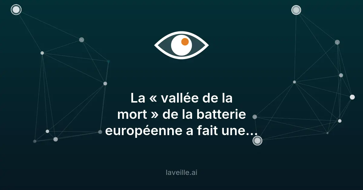 Morrow Batteries : l'échec d'une startup européenne