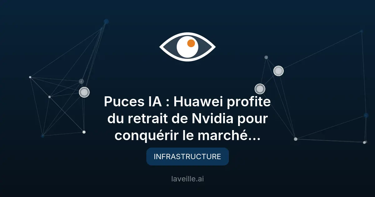Huawei profite des sanctions contre Nvidia pour dominer le marché chinois des puces IA