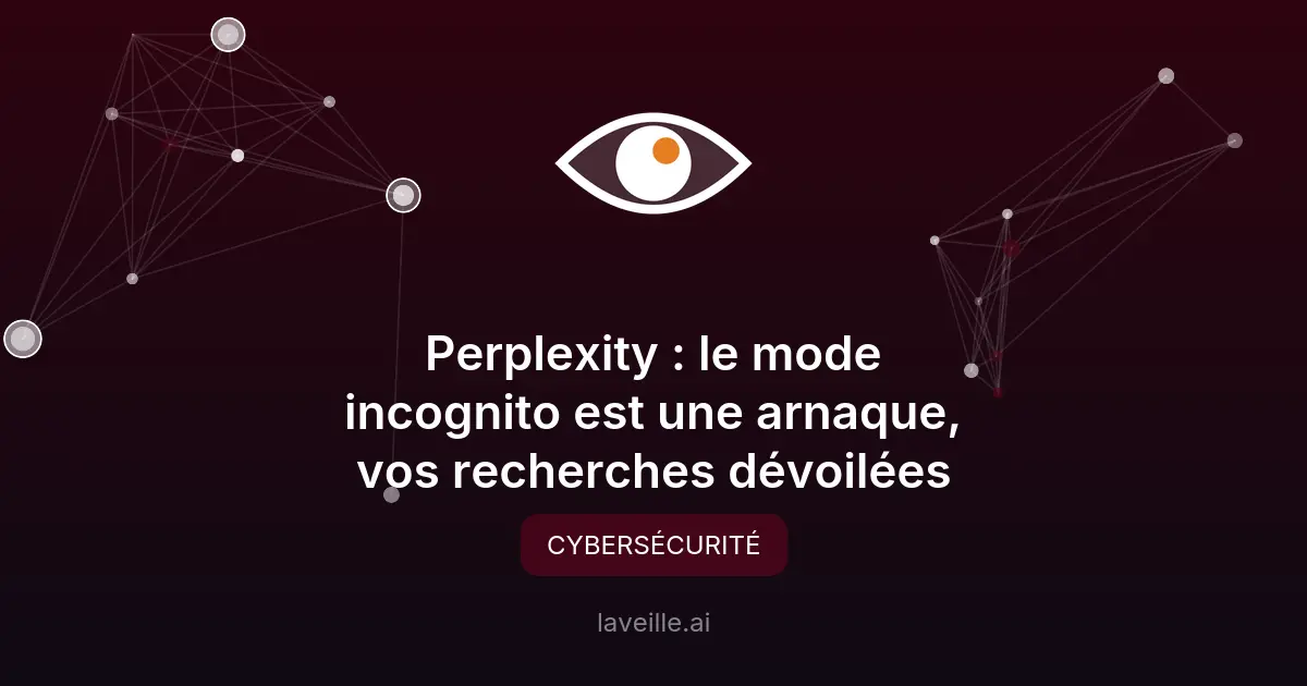 Perplexity : le mode incognito expose vos données