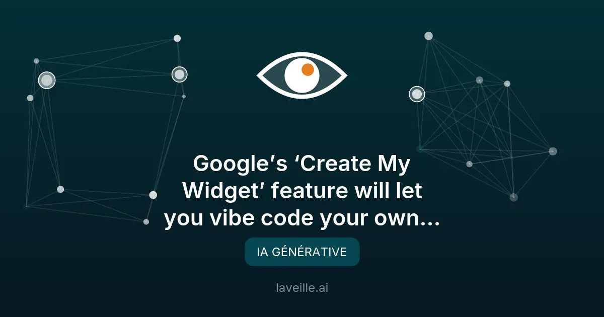 Google lance 'Create My Widget' pour personnaliser Android