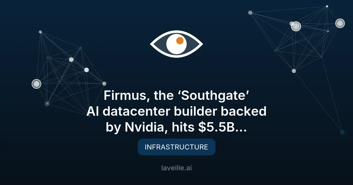 Firmus atteint 5,5 milliards de dollars avec ses centres de données IA