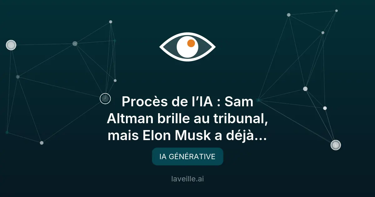Conflit entre Sam Altman et Elon Musk sur le contrôle d'OpenAI