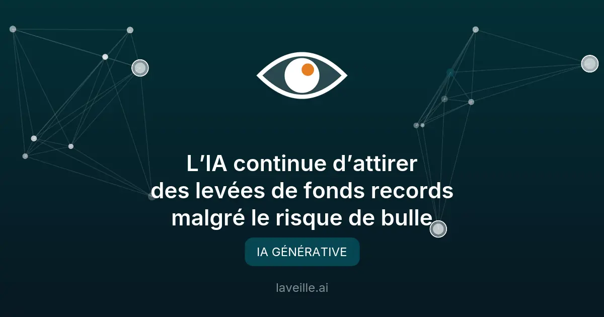 Investissements records dans l'IA malgré les risques de bulle
