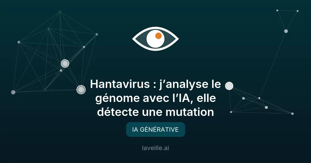 IA révèle mutation de l'hantavirus sur le MV Hondius