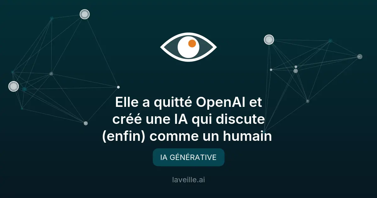 Mira Murati lance une IA conversationnelle révolutionnaire