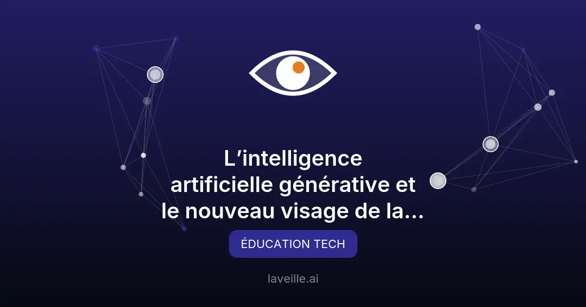 L'IA générative : un nouveau défi pour l'éducation supérieure