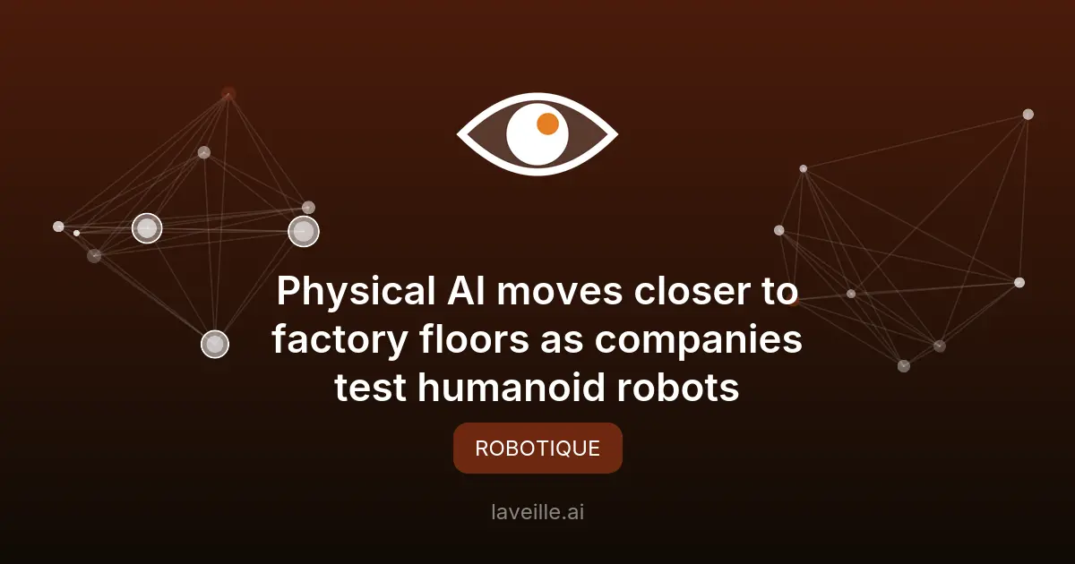 Robots humanoïdes : Schaeffler et Humanoid s'associent