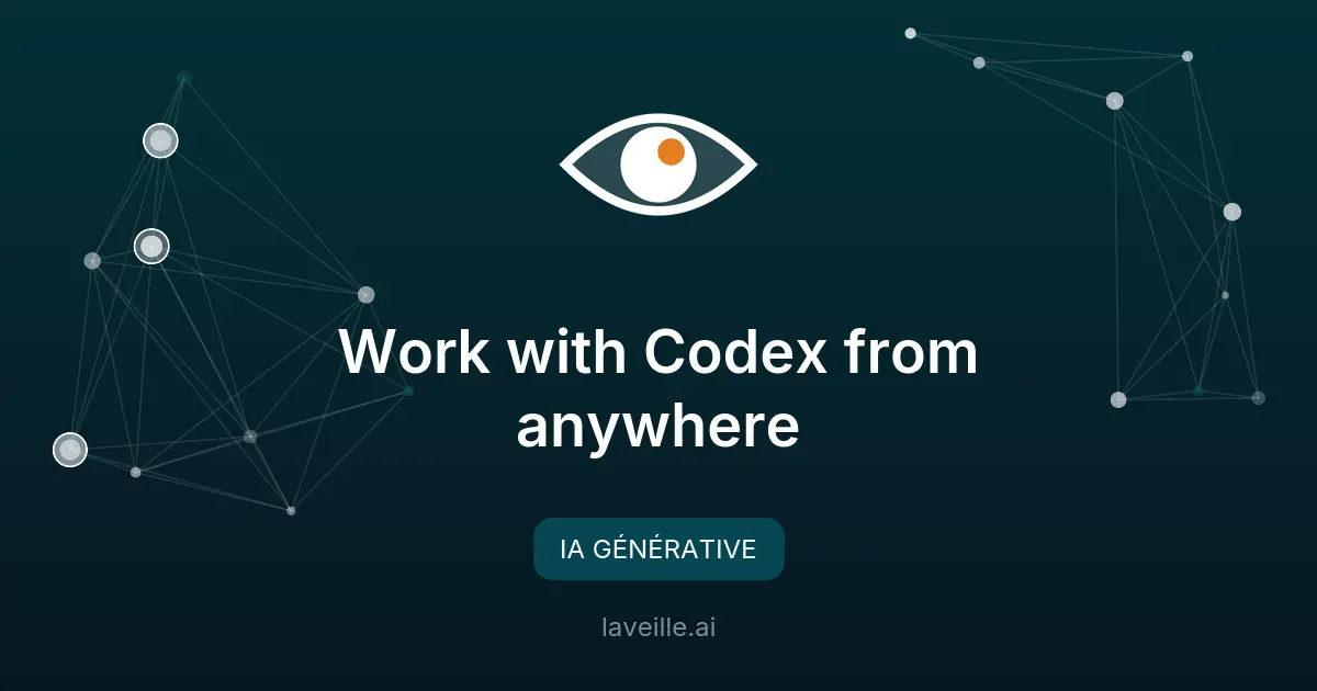 Codex disponible sur ChatGPT mobile pour le codage en temps réel