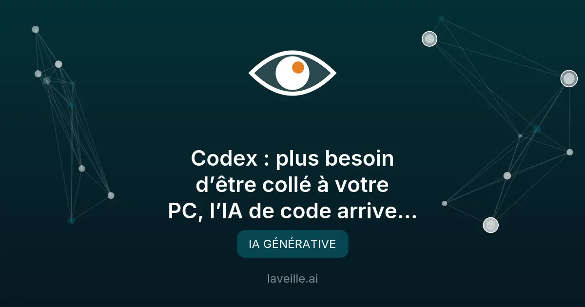 Codex mobile : le développement logiciel devient nomade
