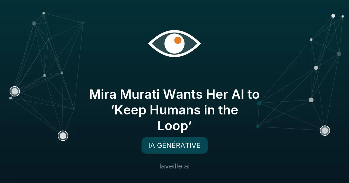 Mira Murati révolutionne l'IA avec Thinking Machines Lab