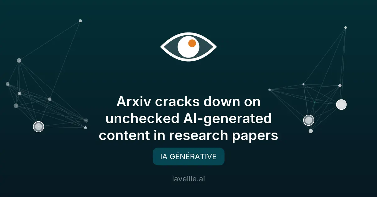 Arxiv renforce ses règles sur le contenu généré par IA