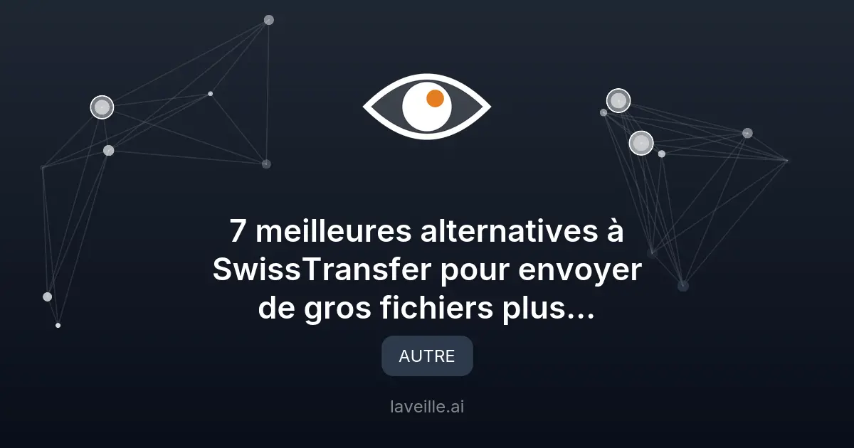 Alternatives à SwissTransfer pour transférer des fichiers