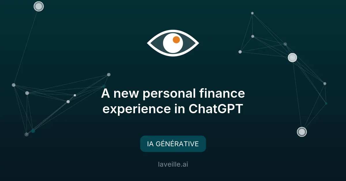 Nouvelle expérience financière personnelle dans ChatGPT