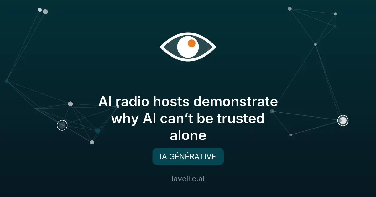 Les limites des IA dans la gestion de stations de radio