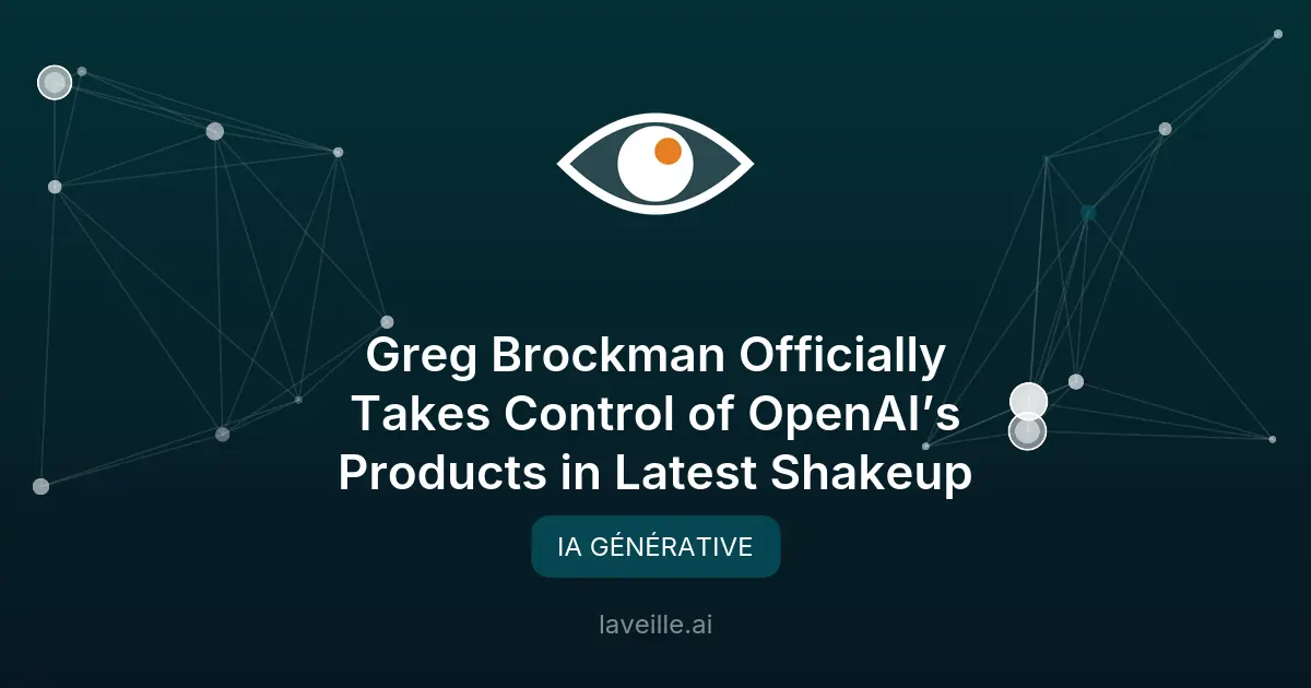 OpenAI fusionne ChatGPT et Codex sous Greg Brockman